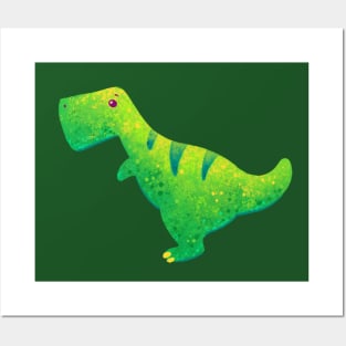 Cute Little T-Rex Posters and Art